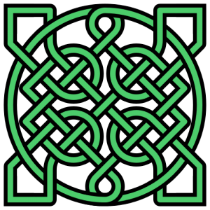 Nine-Crossing Celtic Knot